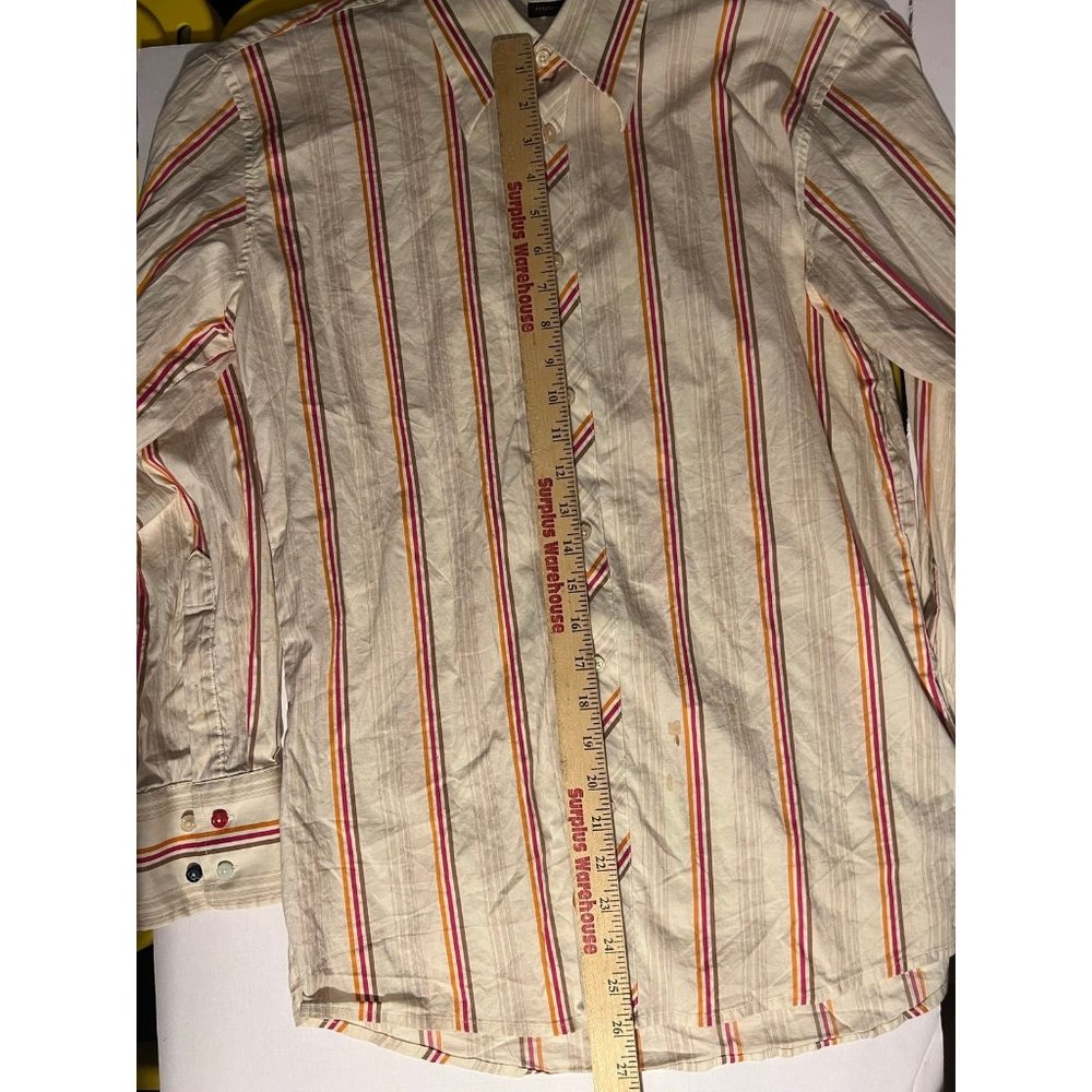 Ben Sherman Button Down Shirt Striped 4/ XL
